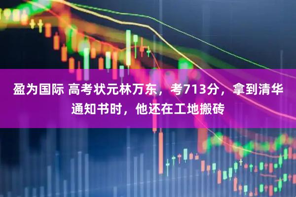 盈为国际 高考状元林万东,考713分,拿到清华通知书时,他还在工地搬砖