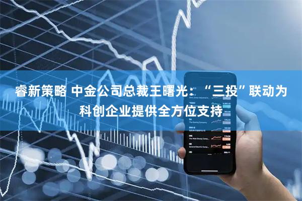 睿新策略 中金公司总裁王曙光：“三投”联动为科创企业提供全方位支持