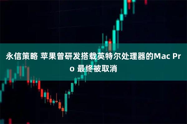 永信策略 苹果曾研发搭载英特尔处理器的Mac Pro 最终被取消